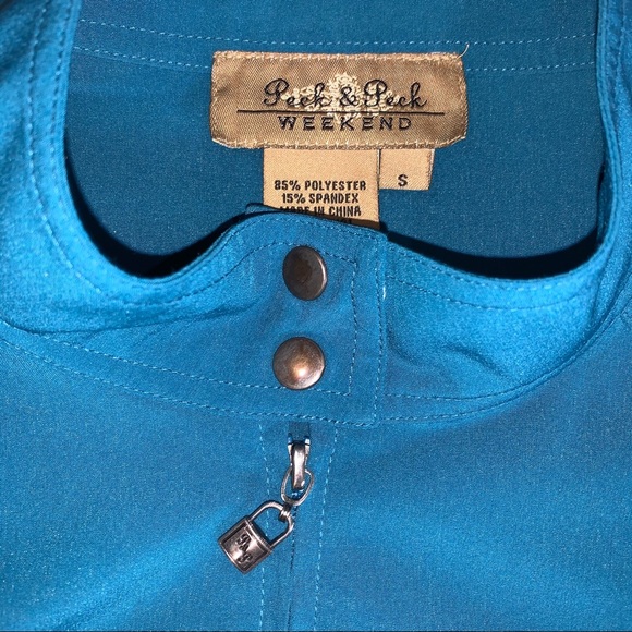 Peck & Peck Weekend Small Blue Jacket - Picture 2 of 4